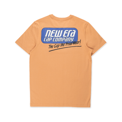 NEW ERA CAP COMPANY DEEP SAND BROWN SHORT SLEEVE T-SHIRT