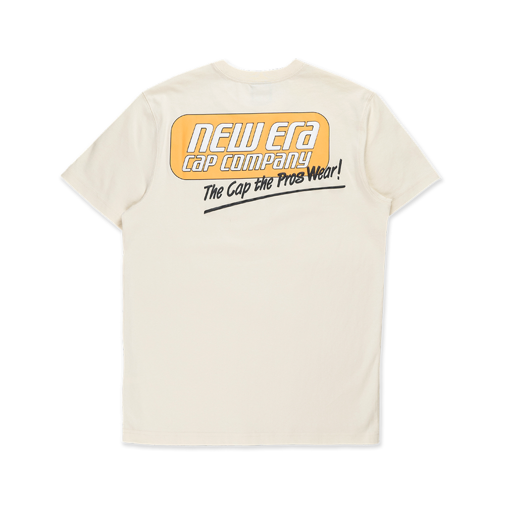 NEW ERA CAP COMPANY CHROME WHITE SHORT SLEEVE T-SHIRT
