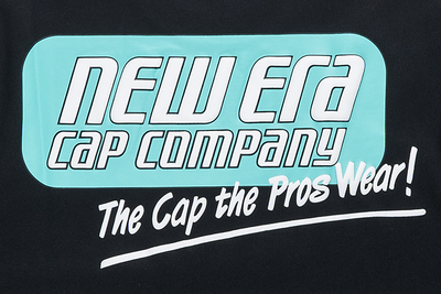 NEW ERA CAP COMPANY BLACK SHORT SLEEVE T-SHIRT