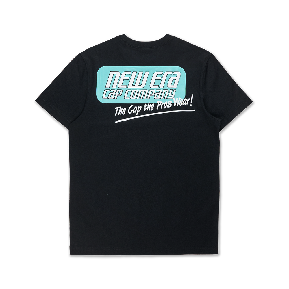 NEW ERA CAP COMPANY BLACK SHORT SLEEVE T-SHIRT