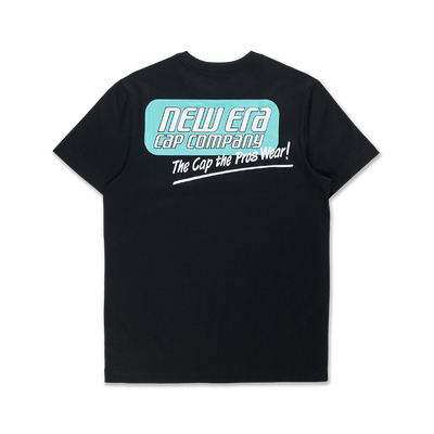 NEW ERA CAP COMPANY BLACK SHORT SLEEVE T-SHIRT