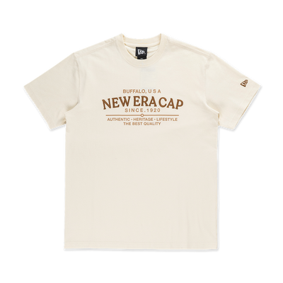 NEW ERA HERITAGE CHROME WHITE SHORT SLEEVE T-SHIRT