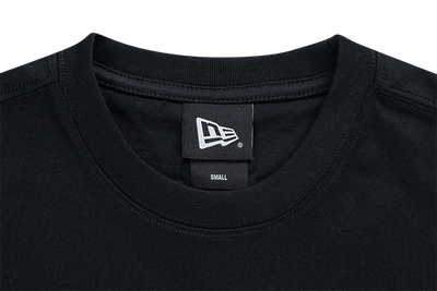 NEW ERA HERITAGE BLACK SHORT SLEEVE T-SHIRT