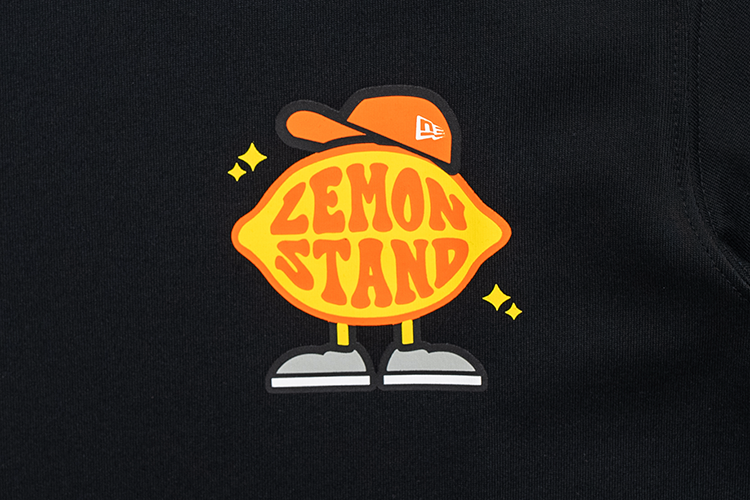 NEW ERA FRUIT LIFE GAVE ME LEMONS BLACK SHORT SLEEVE T-SHIRT