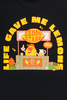 NEW ERA FRUIT LIFE GAVE ME LEMONS BLACK SHORT SLEEVE T-SHIRT