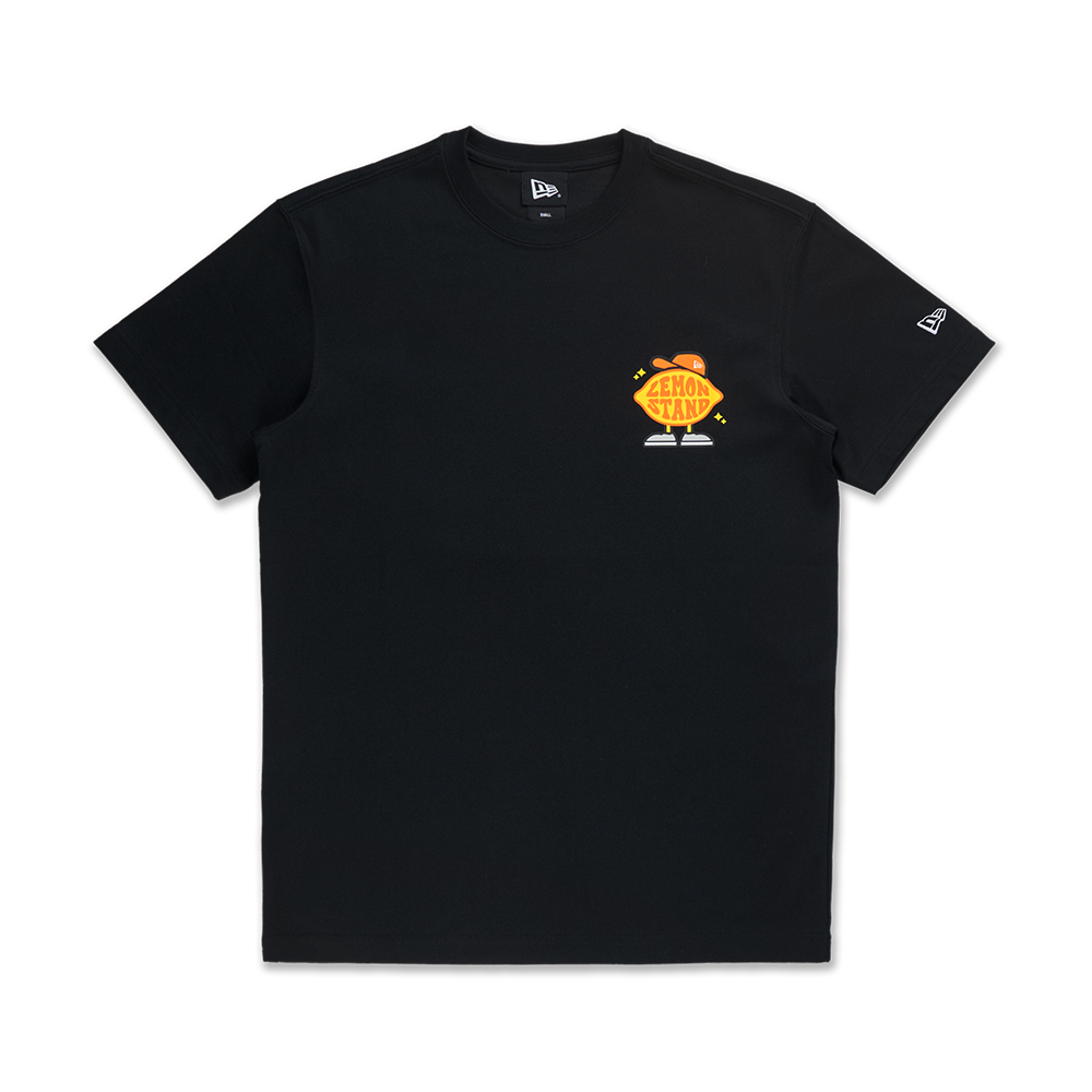 NEW ERA FRUIT LIFE GAVE ME LEMONS BLACK SHORT SLEEVE T-SHIRT