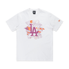 LOS ANGELES DODGERS MLB GRAPHIC WHITE SHORT SLEEVE T-SHIRT
