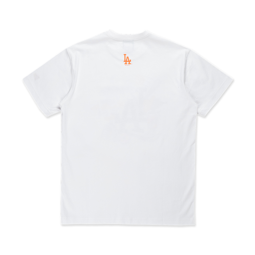 LOS ANGELES DODGERS MLB GRAPHIC WHITE SHORT SLEEVE T-SHIRT