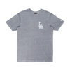 LOS ANGELES DODGERS LEAGUE WASHED COTTON DOLPHIN GRAY SHORT SLEEVE T-SHIRT