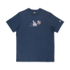 LOS ANGELES DODGERS FLORAL OCEANSIDE BLUE SHORT SLEEVE T-SHIRT