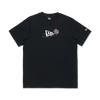 NEW ERA FLORAL BLACK SHORT SLEEVE T-SHIRT