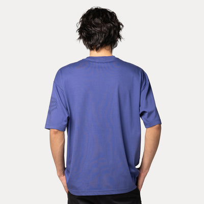 NEW ERA CITY SPORT INK PURPLE OVERSIZED SHORT SLEEVE T-SHIRT