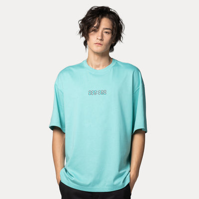 NEW ERA CITY SPORT ARCTIC TEAL OVERSIZED SHORT SLEEVE T-SHIRT