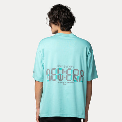 NEW ERA CITY SPORT ARCTIC TEAL OVERSIZED SHORT SLEEVE T-SHIRT