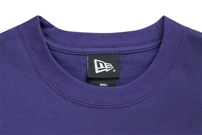 NEW ERA BASKETBALL TONAL PACK PURPLE OVERSIZED SHORT SLEEVE T-SHIRT