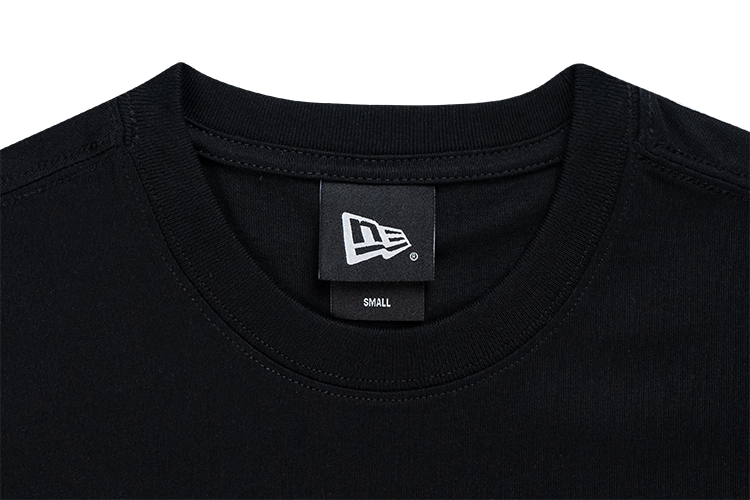 NEW ERA BASKETBALL TONAL PACK BLACK OVERSIZED SHORT SLEEVE T-SHIRT