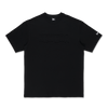 NEW ERA BASKETBALL TONAL PACK BLACK OVERSIZED SHORT SLEEVE T-SHIRT