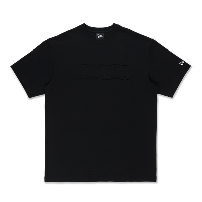 NEW ERA BASKETBALL TONAL PACK BLACK OVERSIZED SHORT SLEEVE T-SHIRT