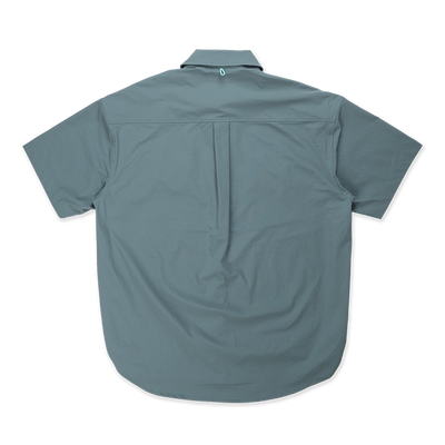 NEW ERA SPRINGTIME RHYTHM SLATE GRAY SHORT SLEEVE SHIRT