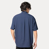 NEW ERA SPRINGTIME RHYTHM NAVY SHORT SLEEVE SHIRT