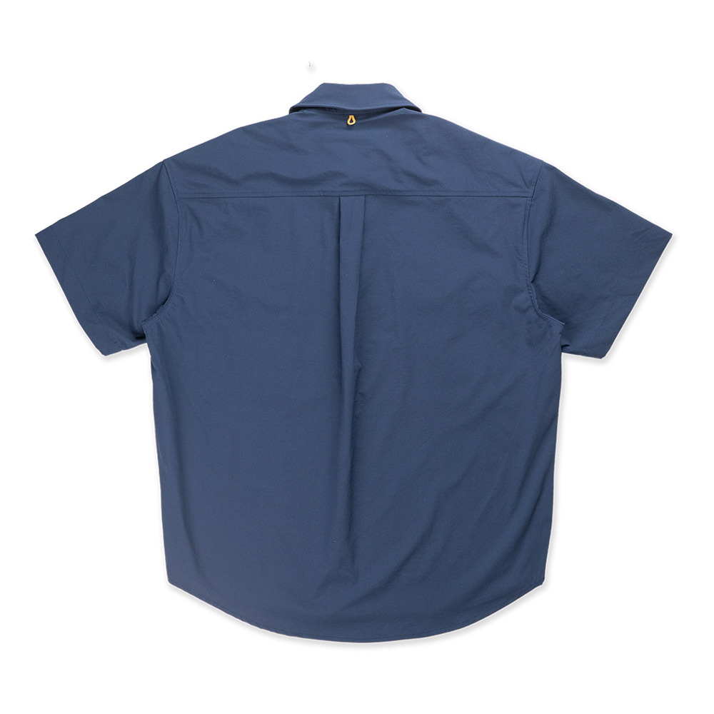 NEW ERA SPRINGTIME RHYTHM NAVY SHORT SLEEVE SHIRT