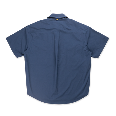 NEW ERA SPRINGTIME RHYTHM NAVY SHORT SLEEVE SHIRT