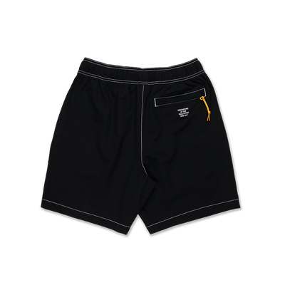 NEW ERA SPRINGTIME RHYTHM BLACK WOVEN SHORTS