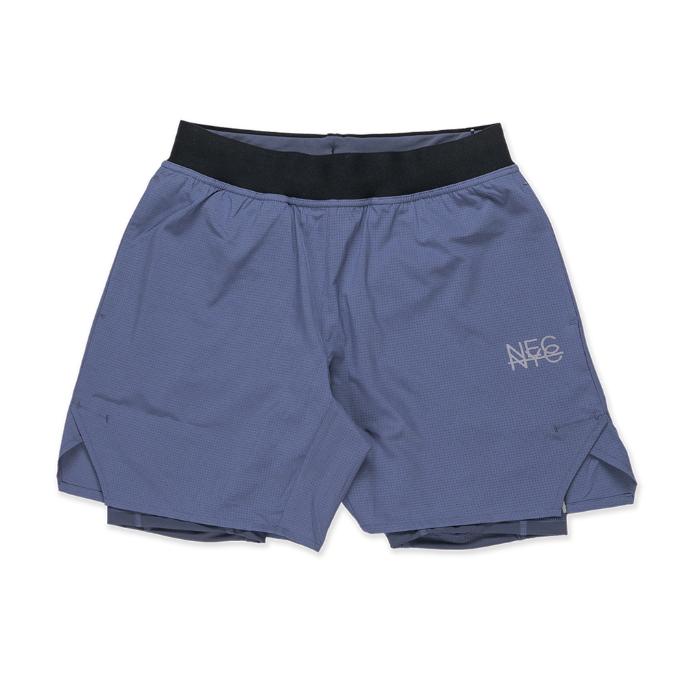 NEW ERA CITY SPORT NAVY LAYERED SHORTS