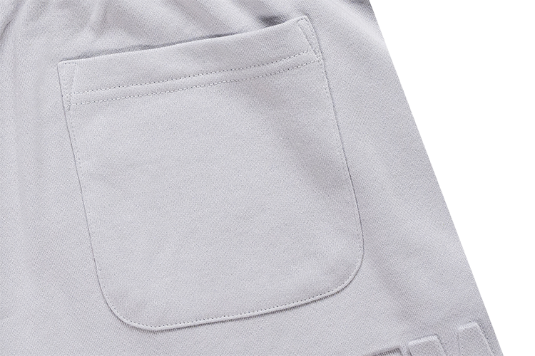 NEW ERA BASKETBALL TONAL PACK DOLPHIN GRAY KNIT SHORTS