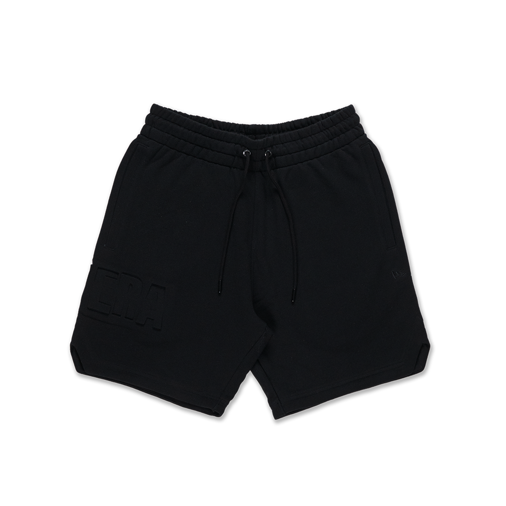 NEW ERA BASKETBALL TONAL PACK BLACK KNIT SHORTS