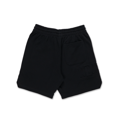 NEW ERA BASKETBALL TONAL PACK BLACK KNIT SHORTS