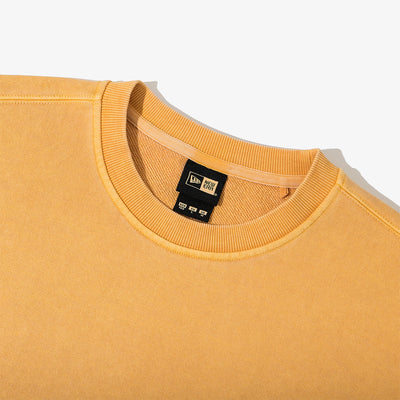 NEW ERA ORIGINATORS NAME TAG SCRIPT DARK YELLOW SWEATSHIRT