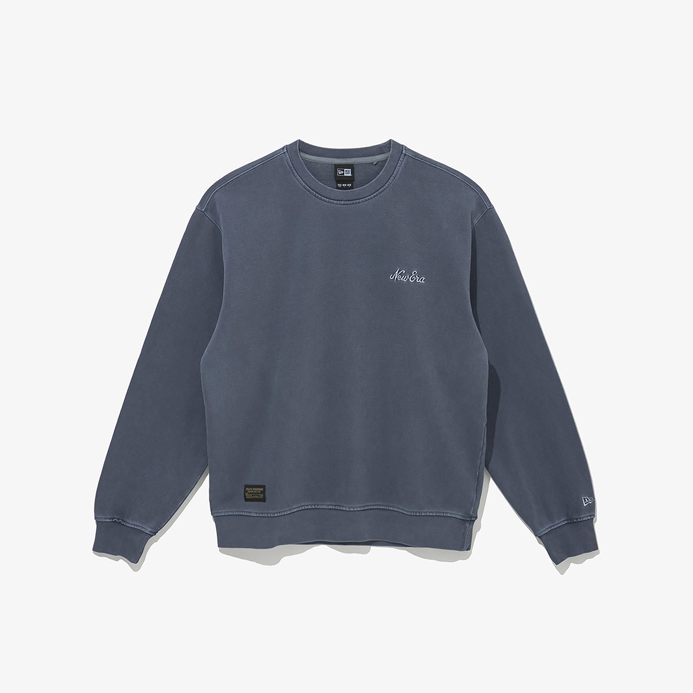 NEW ERA ORIGINATORS NAME TAG SCRIPT NAVY SWEATSHIRT