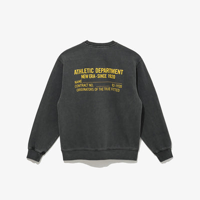 NEW ERA ORIGINATORS NAME TAG SCRIPT BLACK SWEATSHIRT