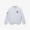 NEW YORK YANKEES TEAM LOGO GRAY SWEATSHIRT