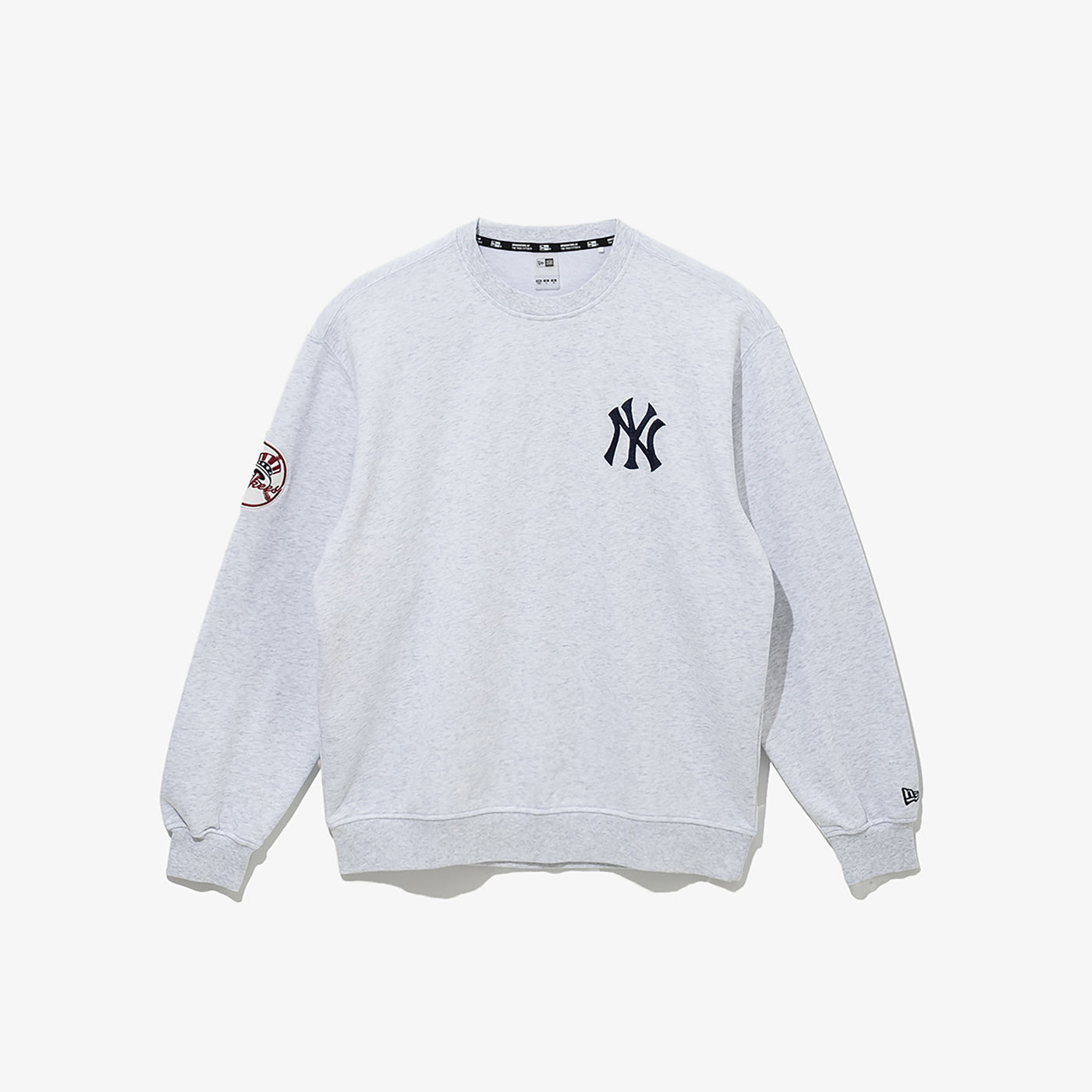 NEW YORK YANKEES TEAM LOGO GRAY SWEATSHIRT