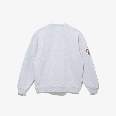 NEW YORK YANKEES TEAM LOGO GRAY SWEATSHIRT
