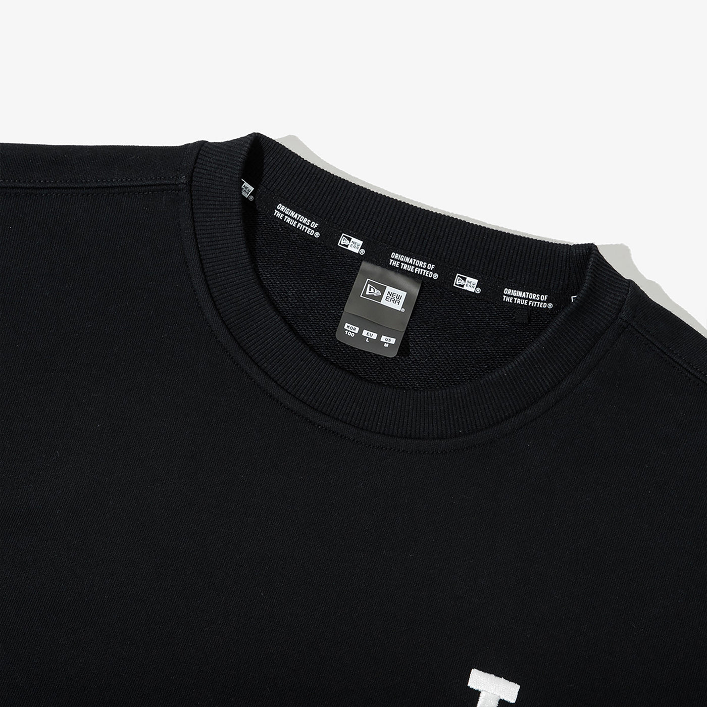 LOS ANGELES DODGERS TEAM LOGO BLACK SWEATSHIRT