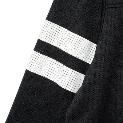 NEW ERA MCMXX BLACK LONG SLEEVE MESH TOP