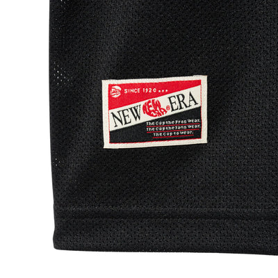 NEW ERA MCMXX BLACK LONG SLEEVE MESH TOP