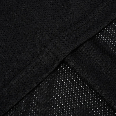 NEW ERA MCMXX BLACK LONG SLEEVE MESH TOP