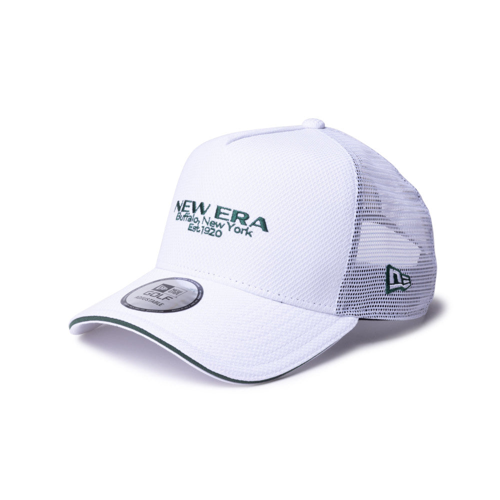 NEW ERA GOLF DIAMOND ERA WHITE 9FORTY AF TRUCKER CAP