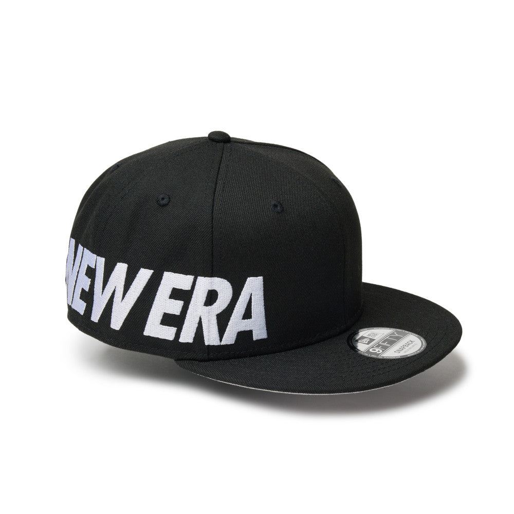 NEW ERA ESSENTIAL WORDMARK BLACK 9FIFTY CAP