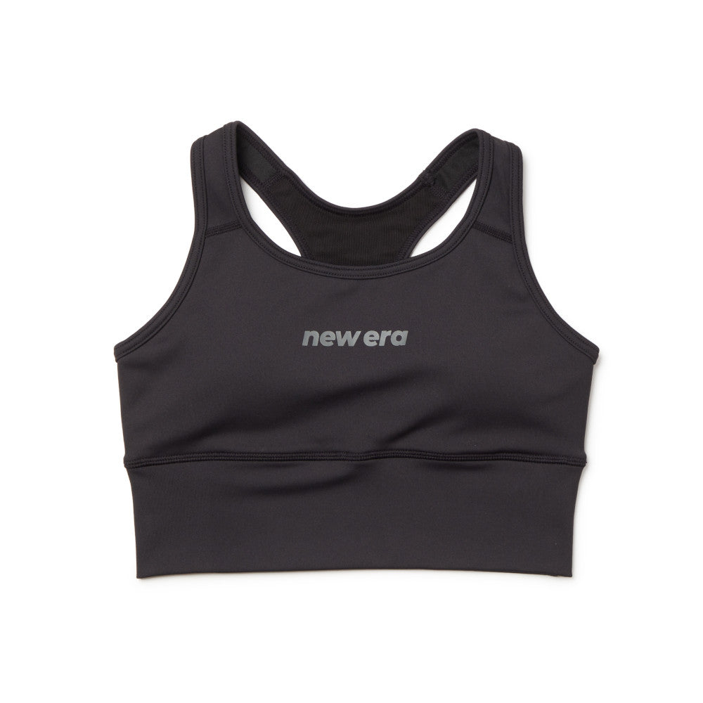 NEW ERA BLACK WOMEN PADDED SPORTS BRA