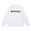 NEW ERA UTILITY WORDMARK WHITE OVERSIZED LONG SLEEVE T-SHIRT