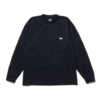NEW ERA UTILITY WORDMARK NAVY OVERSIZED LONG SLEEVE T-SHIRT