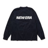 NEW ERA UTILITY WORDMARK NAVY OVERSIZED LONG SLEEVE T-SHIRT