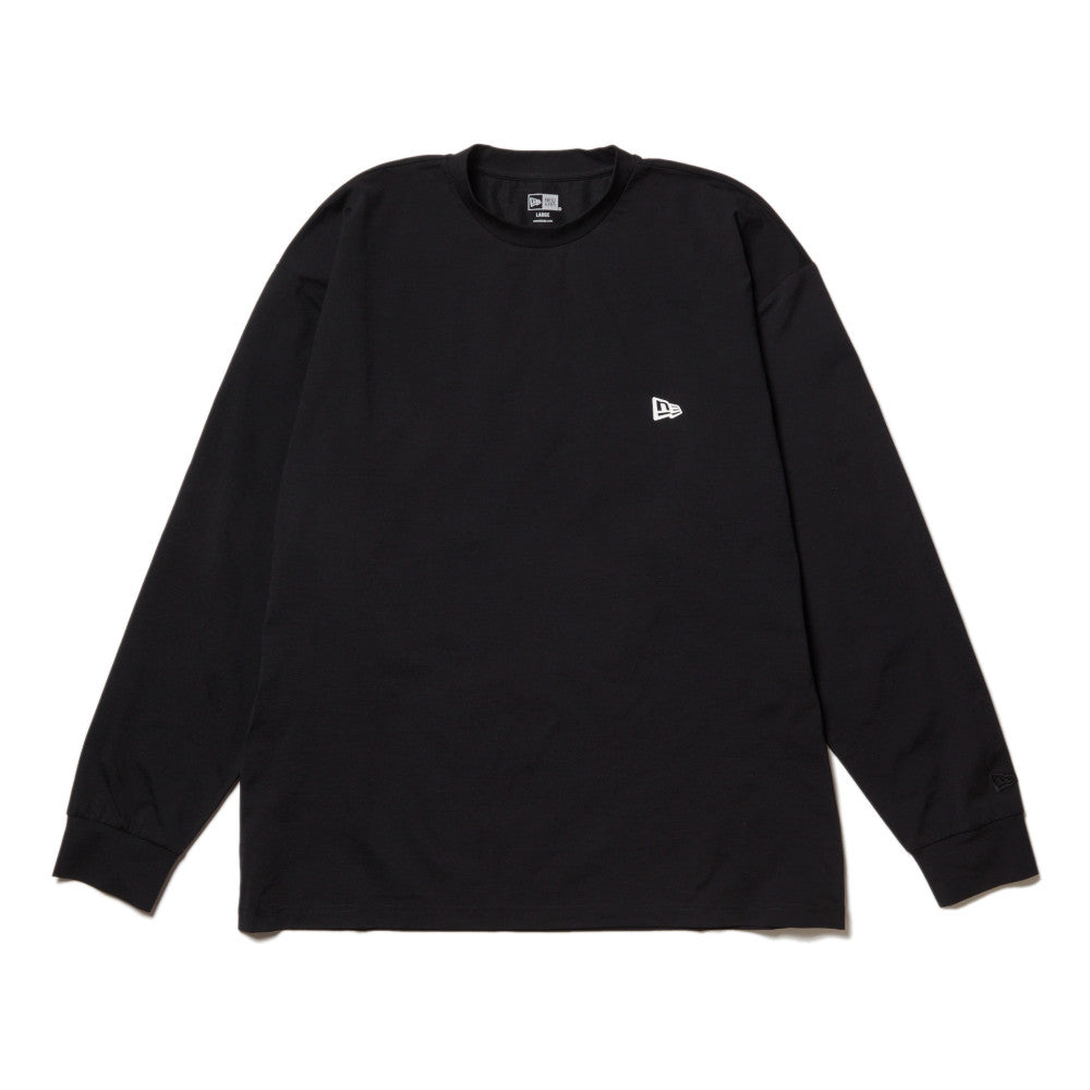 NEW ERA UTILITY WORDMARK BLACK OVERSIZED LONG SLEEVE T-SHIRT