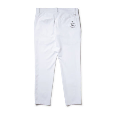 NEW ERA WHITE TAPERED STRETCH PANTS