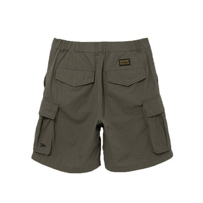 NEW ERA ORIGINATORS DARK GREEN CARGO POCKET SHORTS